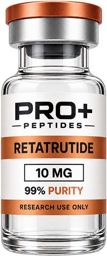 Research peptide vial
